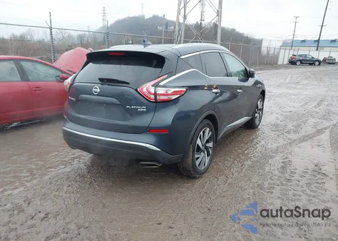 2018 Nissan Murano Platinum from USA, damaged, VIN 5N1AZ2MH1JN191949